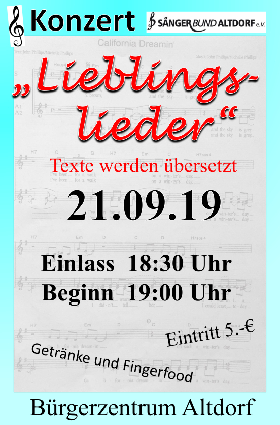 Konzert 2019